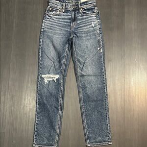 American Eagle Outfitters Blue Straight Leg Jeans